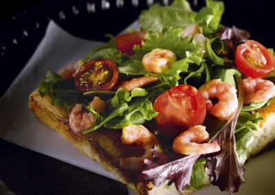 FOCACCIA CREVETTES
